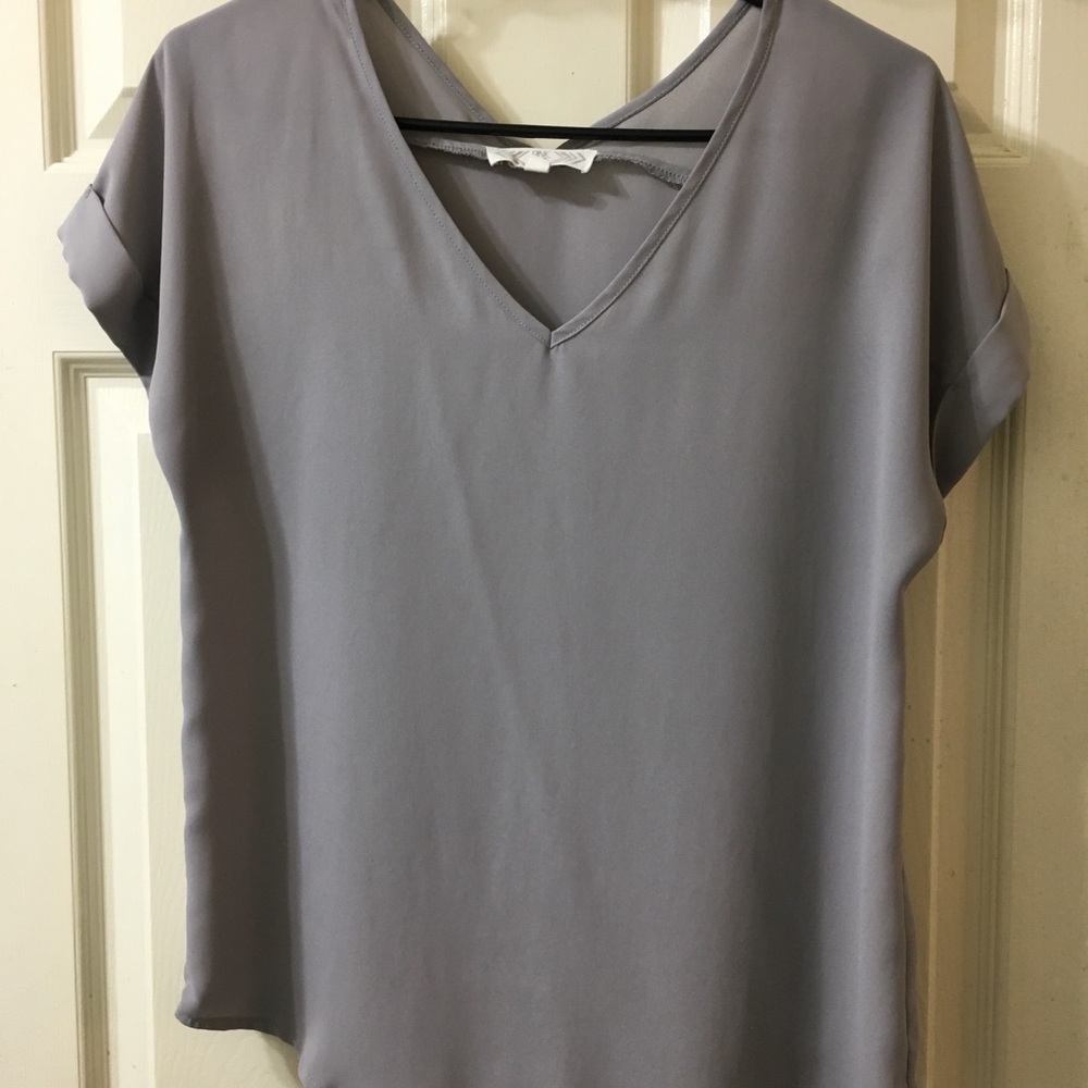 Super Cute Grey Blouse